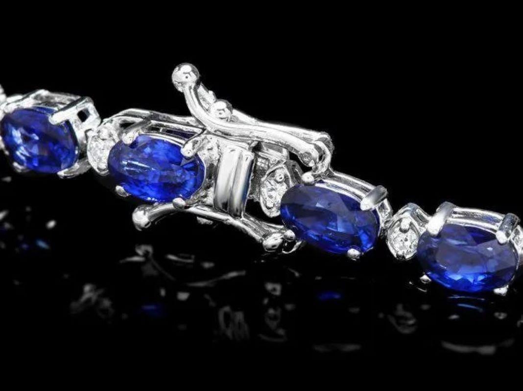 natural blue sapphire bracelet