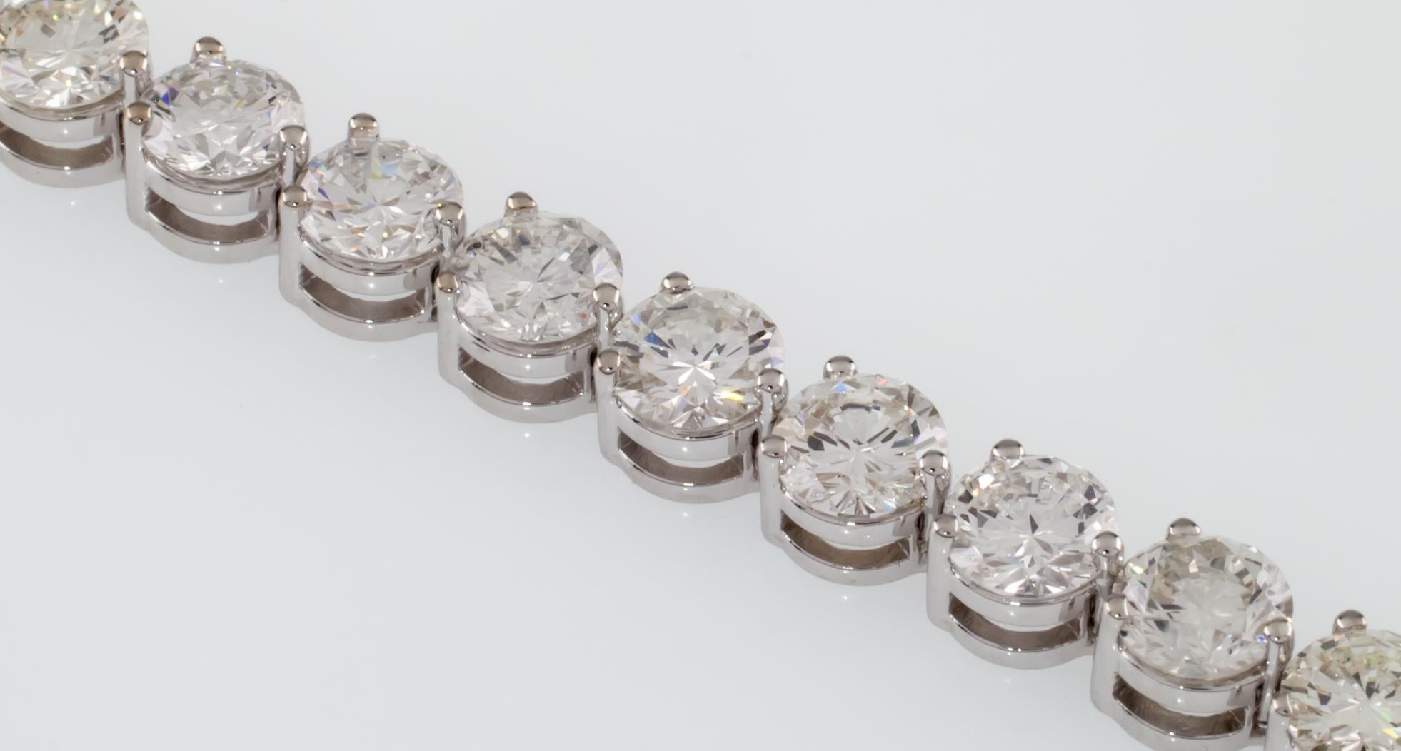 gold diamond tennis bracelet