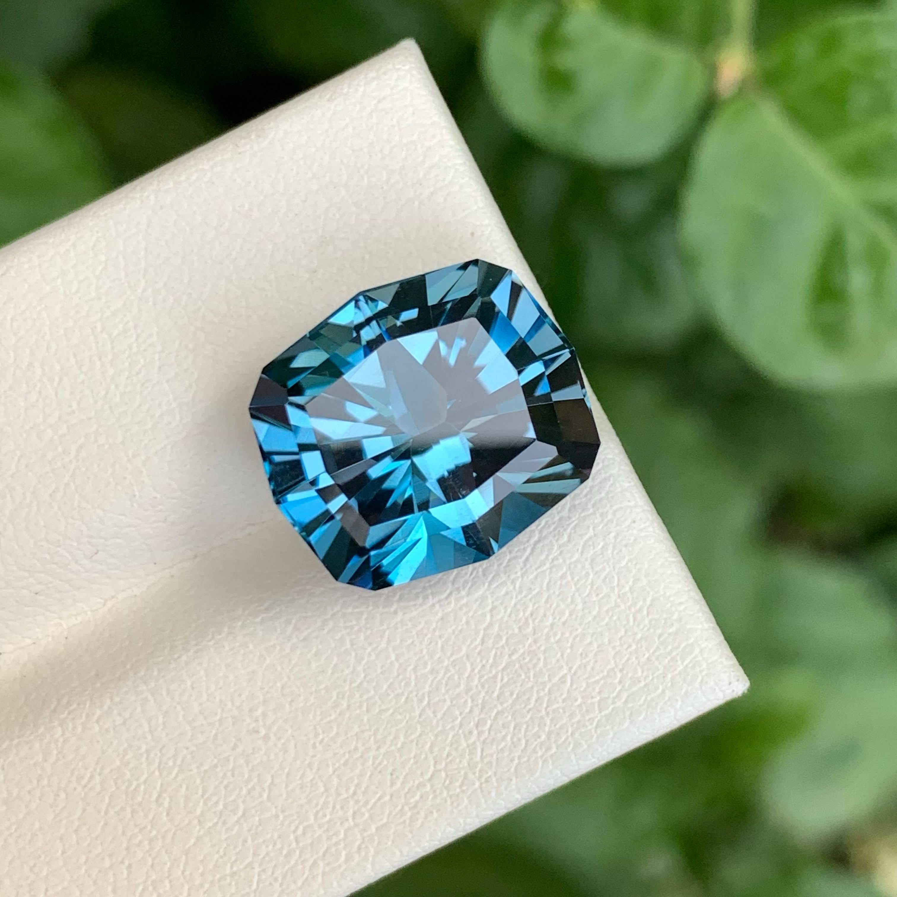 14,55 Karat Lose Soft London Topas Custom Gem Precision Cut Natürlicher afrikanischer Edelstein im Angebot 7