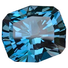 14.55 Carat Loose Soft London Topaz Custom Precision Cut Natural African Gem