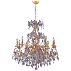 1457 10-Lights Metal Chandelier