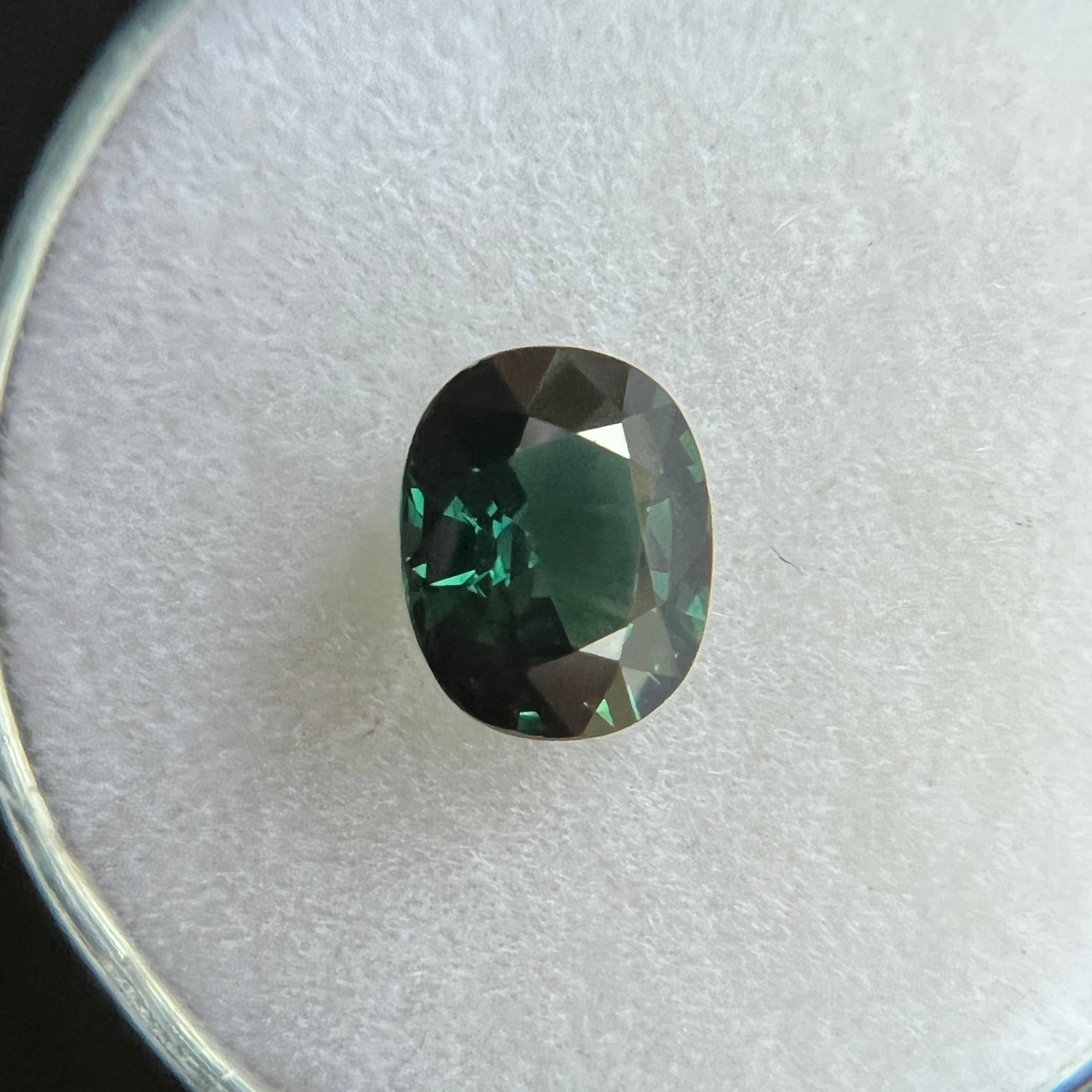 green australian sapphire