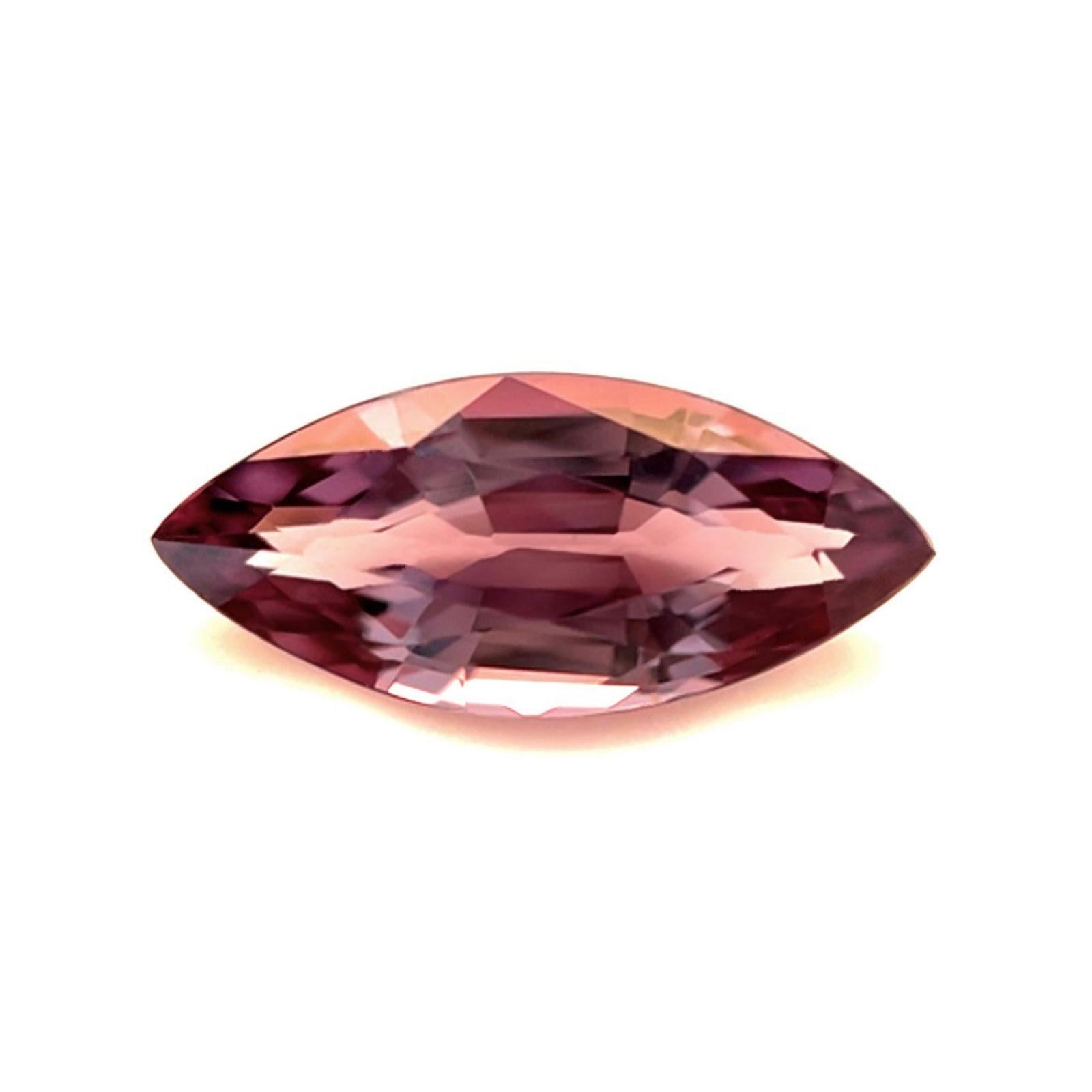 1.45ct GIA Certified Colour Change Garnet Marquise Cut Rare Pyrope Spessartine Neuf - En vente à Birmingham, GB