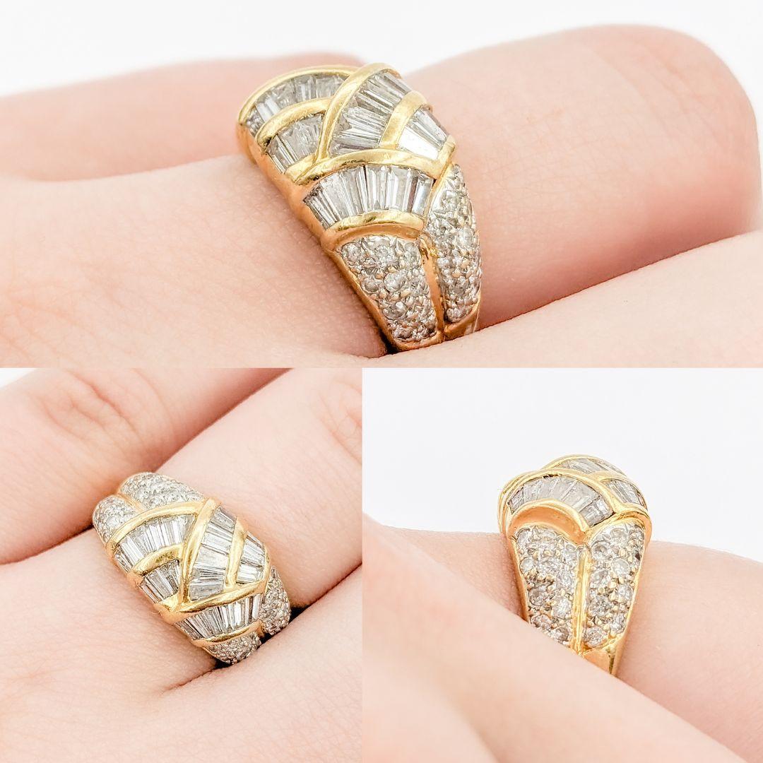 1.45ctw Diamond Ring In 18k Yellow Gold

Introducing this beautiful ring, crafted in 18ky yellow gold and featuring 1.45ctw diamonds. These sparkling diamonds enhance the ring's overall allure. The piece is a size 6 but can be adjusted upon request