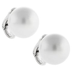 14.5mm to 15 mm South Sea Pearl Earrings