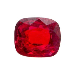 1.46 Carat GRS Certified Unheated Burmese Vivid Red Spinel