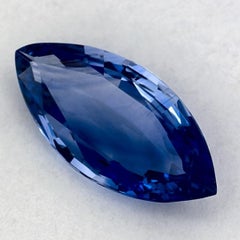1.46 Ct Blue Sapphire Marquise Loose Gemstone