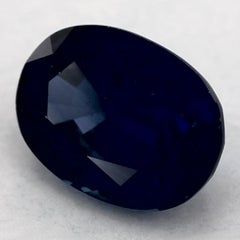 1.46 Ct Blue Sapphire Oval Loose Gemstone (pierre précieuse en vrac)