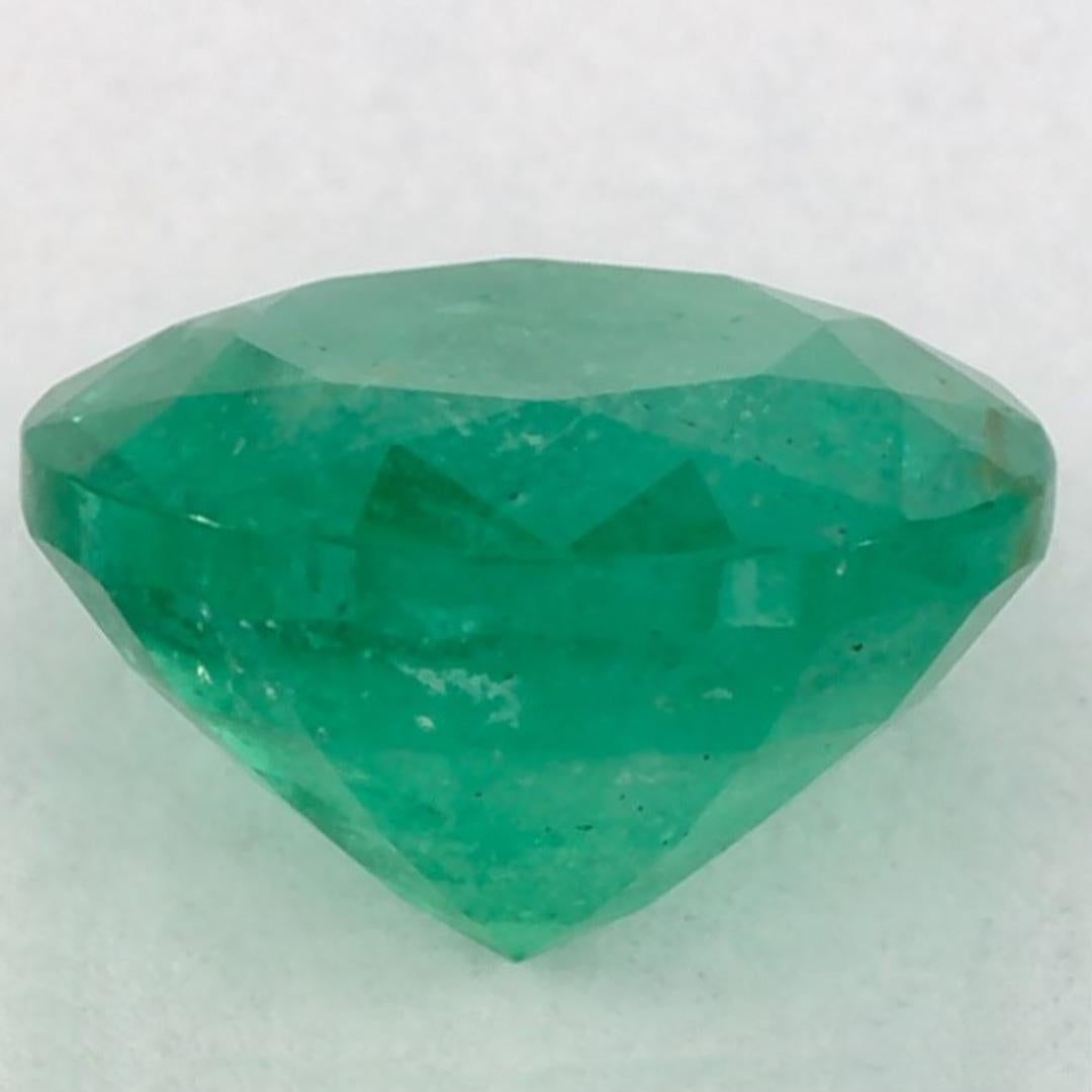 1.46 Ct Smaragd Runde Lose Edelstein im Zustand „Neu“ im Angebot in Fort Lee, NJ