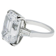 14.63 Carat Emerald Diamond Ring 18K Gold High Jewellery Supremacy