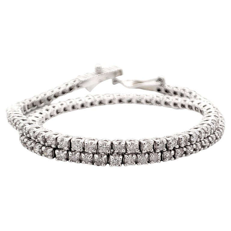 *No Reserve Price* 1.46ct Diamond Tennis Bracelet For Sale at 1stDibs