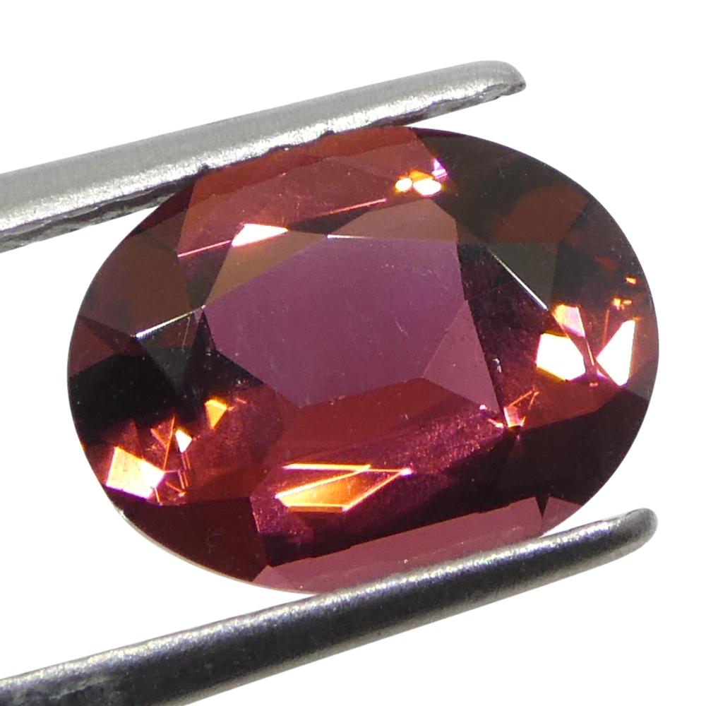 1.46ct Tourmaline rose ovale Neuf - En vente à Toronto, Ontario