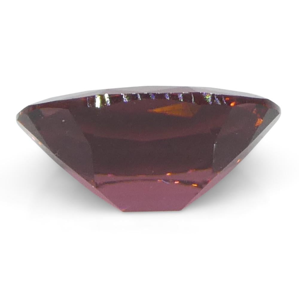 1.46ct Tourmaline rose ovale en vente 5