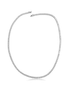 14.6ct VVS Diamond Tennis Necklace