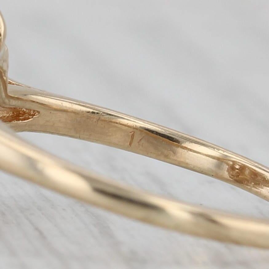 1.46ctw Oval Diamond Halo Engagement Ring 14k Yellow Gold Size 7 en vente 3