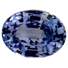 1.47 Ct Blue Sapphire Oval Loose Gemstone