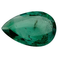 1.47 Ct Emerald Pear Loose Gemstone