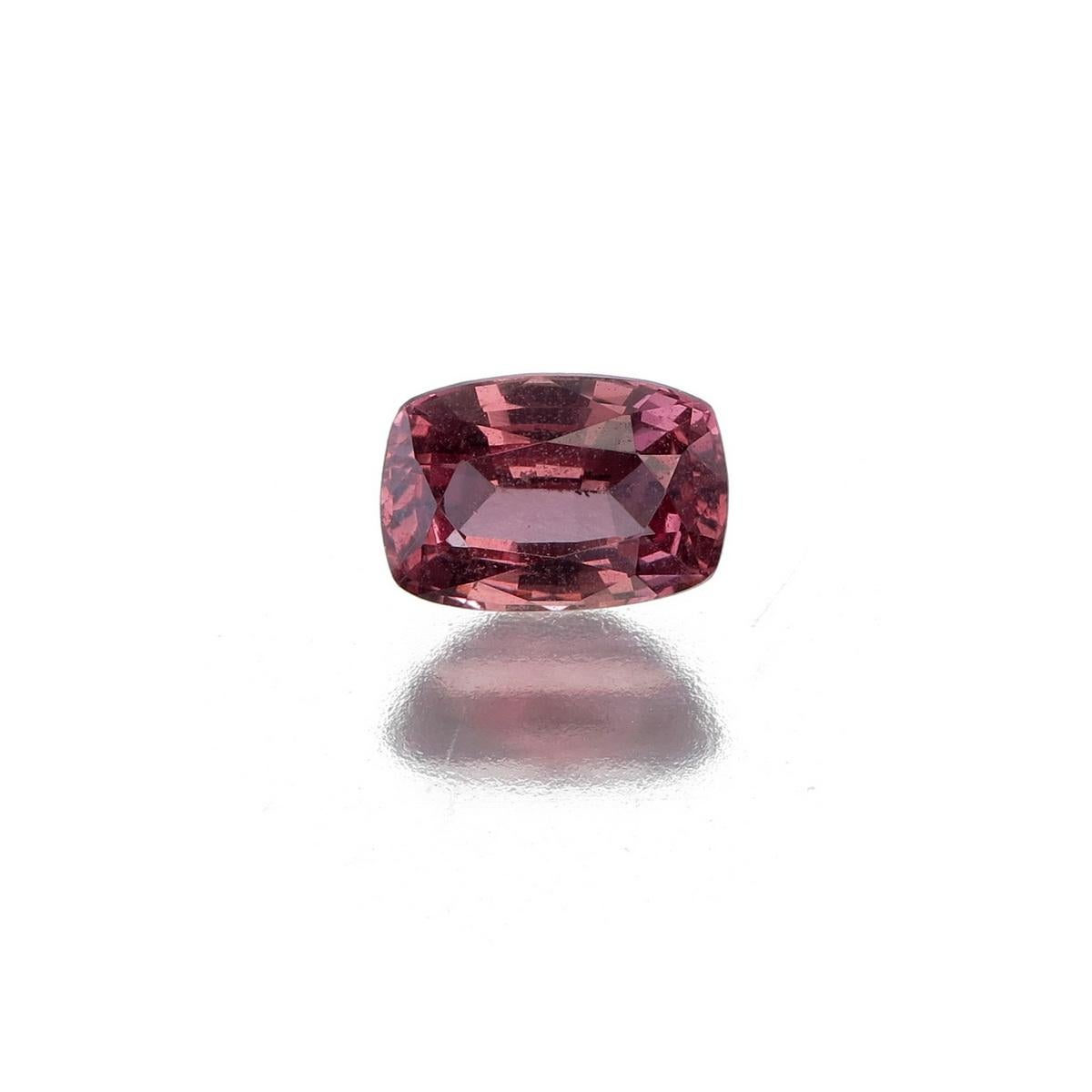 Women's or Men's 1.48 Carat Natural Pink Spinel from Burma For Sale