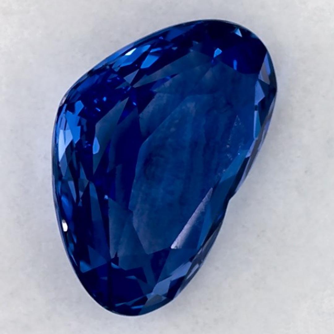 1.48 qt Zafiro Azul Corazón Gema Suelta Corte de corazón en venta