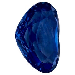 1.48 Ct Blue Sapphire Heart Loose Gemstone