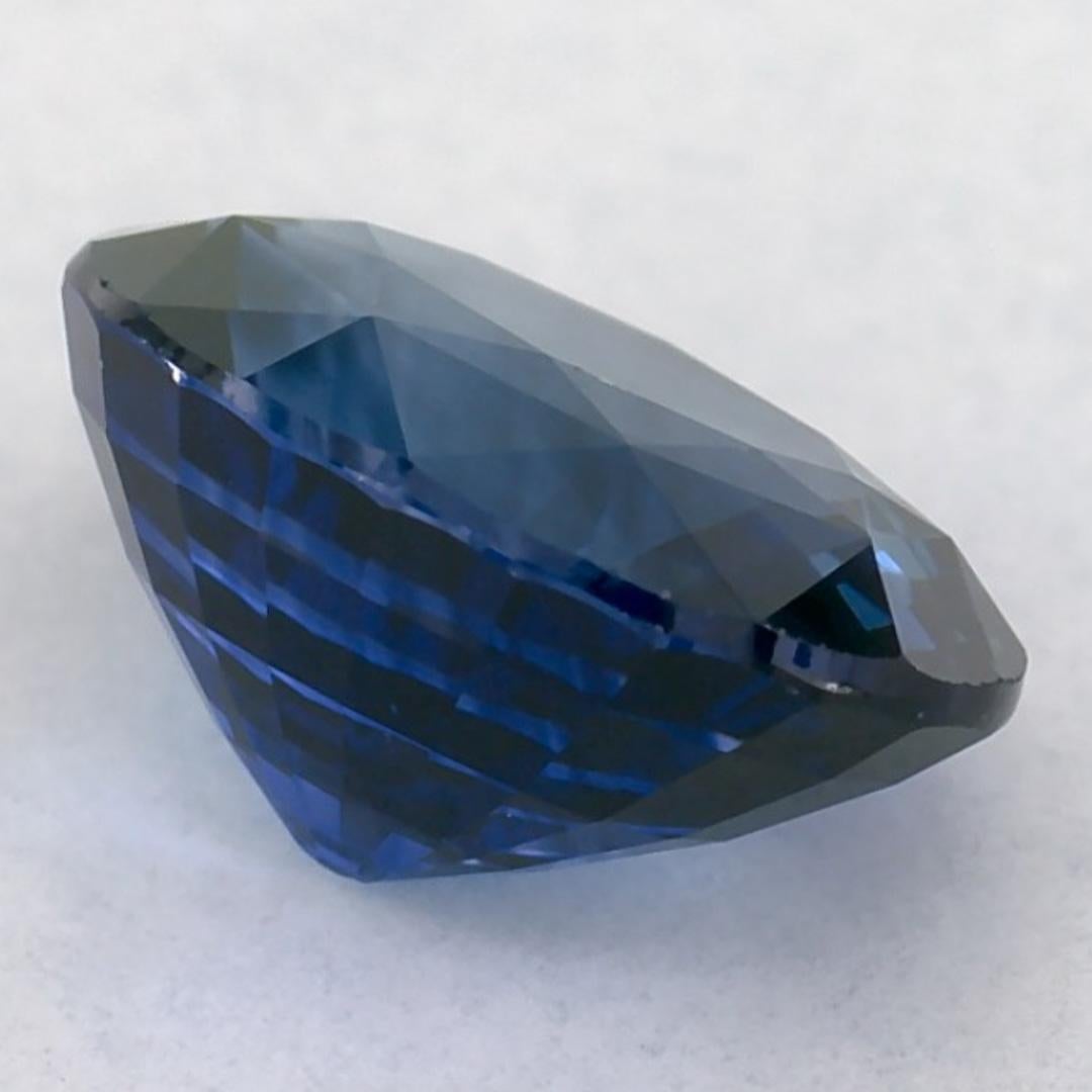 1.48 carati di zaffiro blu ovale sfuso in vendita 1
