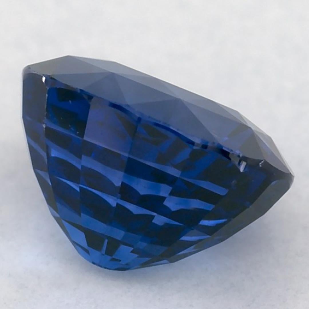 1.48 carati di zaffiro blu ovale sfuso in vendita 1