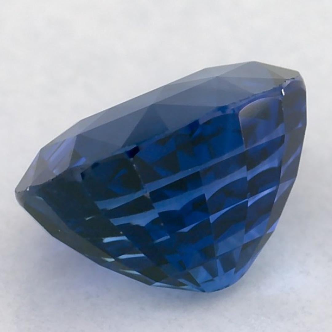 1.48 carati di zaffiro blu ovale sfuso in vendita 3