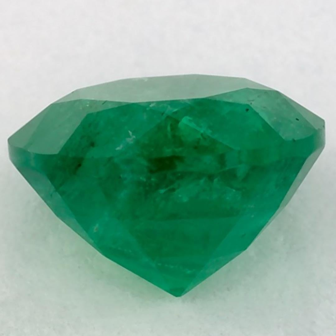 1.48 Ct Smaragd Runde Lose Edelstein im Zustand „Neu“ im Angebot in Fort Lee, NJ