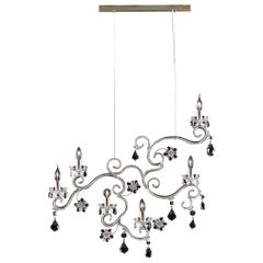 1480 6-Lights Metal Suspension Lamp