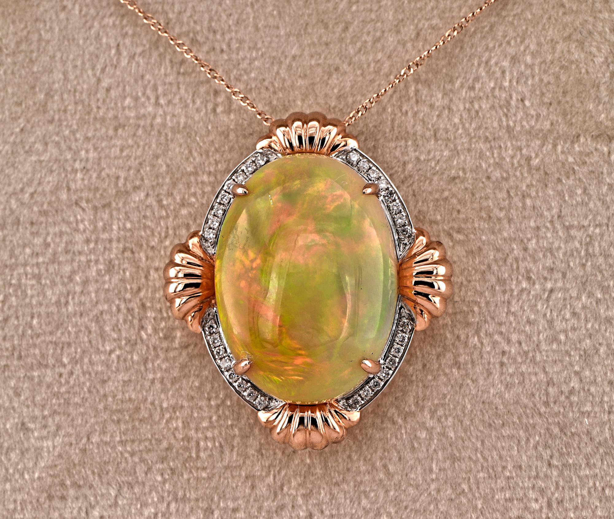Queen of Gems
One of the world most amazing and magic stone on earth, who inspired writers describing Opals as volcano lava flows, galaxies and fireworks. Some Opali carry such a colour play like flame burning, holding all the power of the