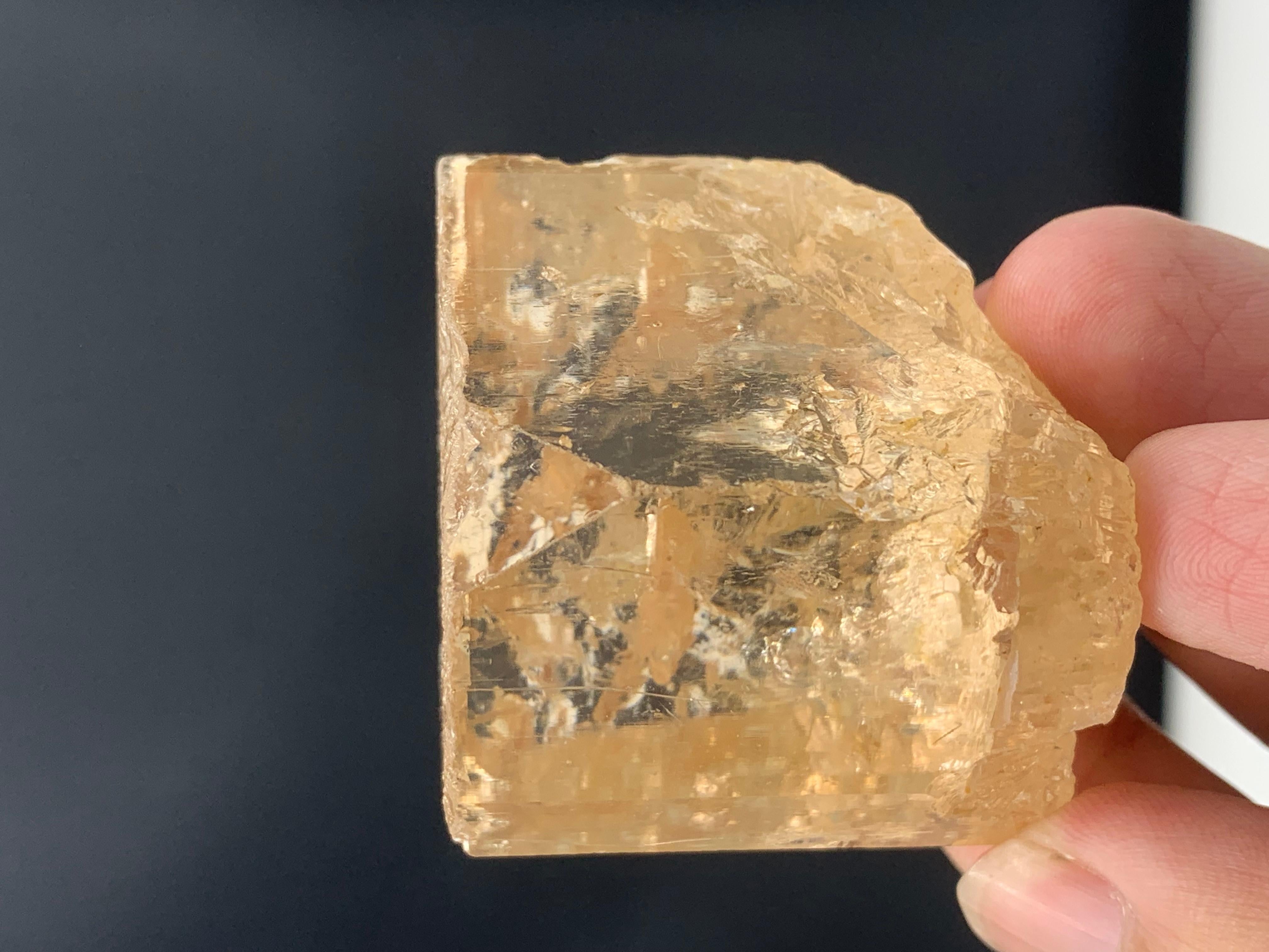 148.06 Gram Lustrous Topaz Crystal From Skardu, Pakistan  For Sale 3