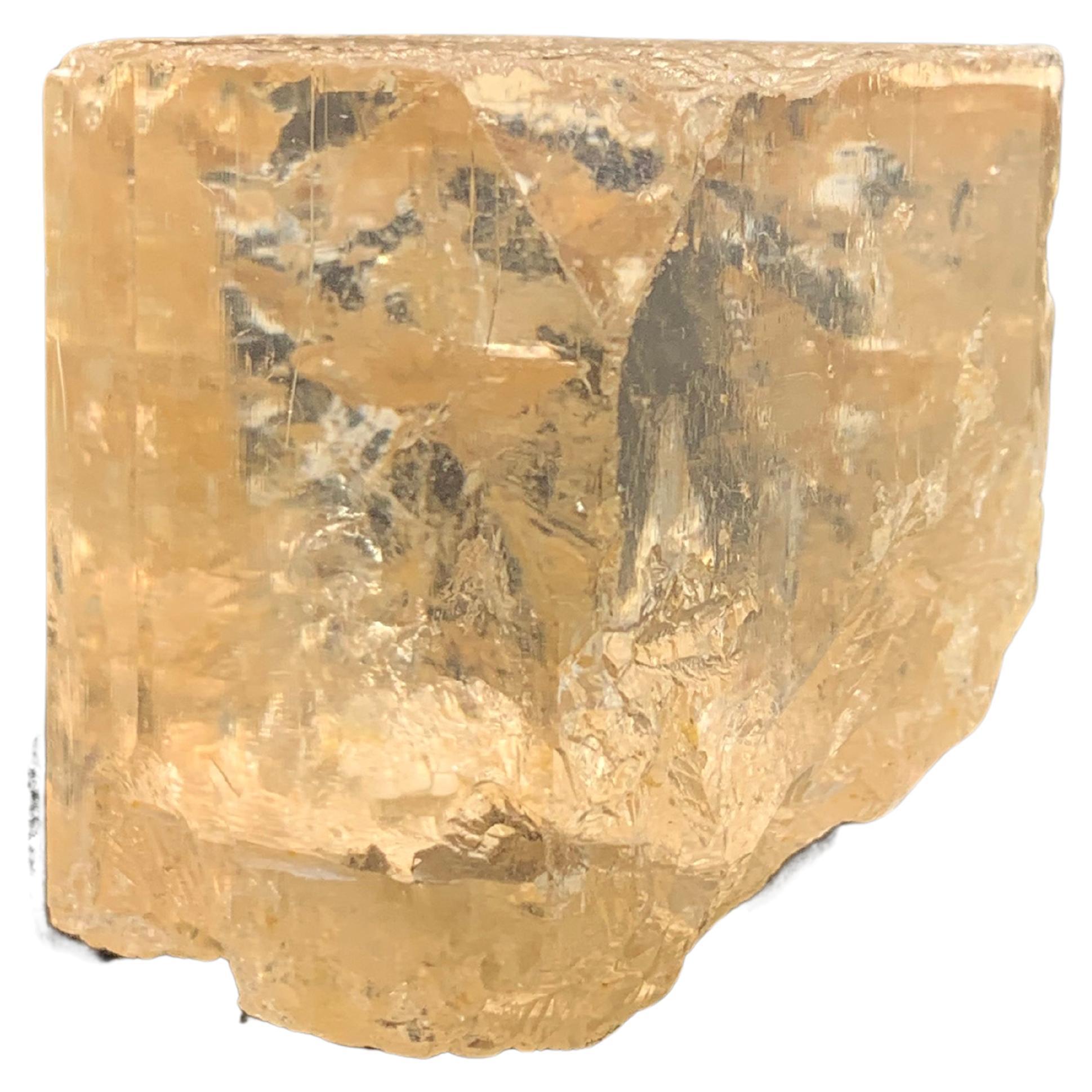 148.06 Gram Lustrous Topaz Crystal From Skardu, Pakistan 