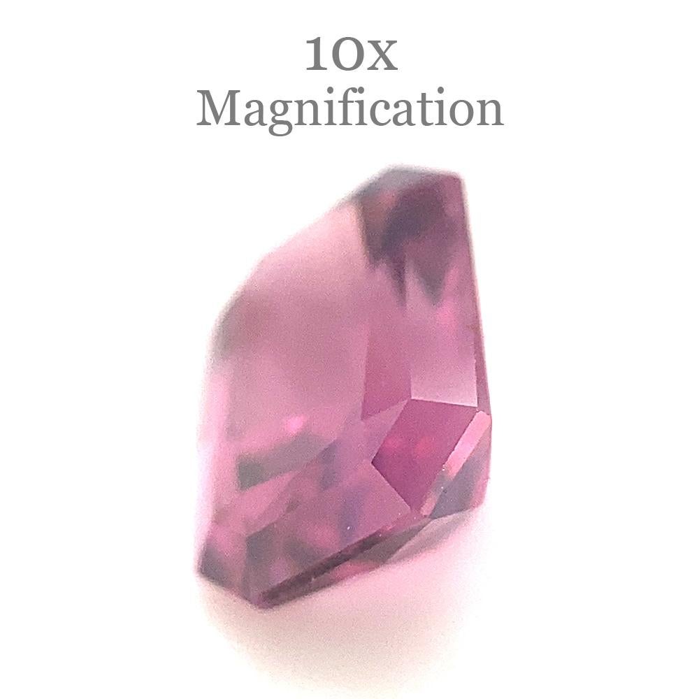 1.48ct Octagonal/Emerald Cut Purple-Pink Spinel from Sri Lanka Unheated For Sale 8