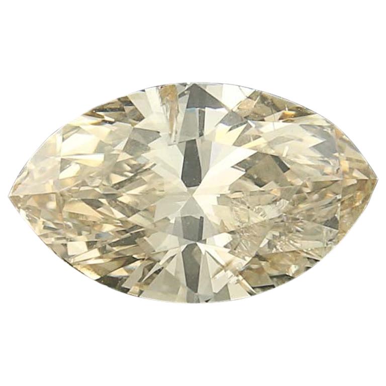 1.49 Carat Loose Diamond, Marquise Cut GIA Graded Solitaire