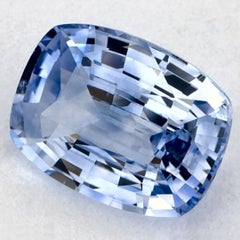 1.49 Karat Blauer Saphir Cushion Loser Edelstein