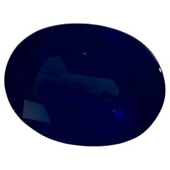 1.49 Ct Blue Sapphire Oval Loose Gemstone
