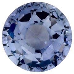 1.49 Karat Blauer runder Saphir, loser Edelstein