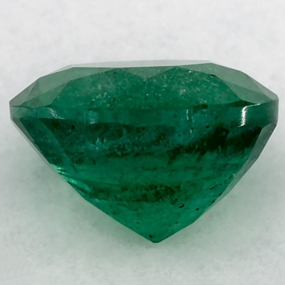 1.49 Ct Smaragd Runde Lose Edelstein im Zustand „Neu“ im Angebot in Fort Lee, NJ