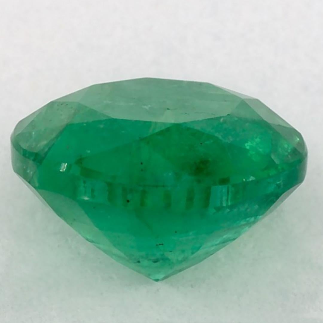 1.49 Ct Smaragd Runde Lose Edelstein im Zustand „Neu“ im Angebot in Fort Lee, NJ