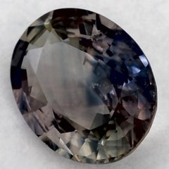 1.49 Ct Green Sapphire Oval Loose Gemstone (Saphir vert ovale en vrac)