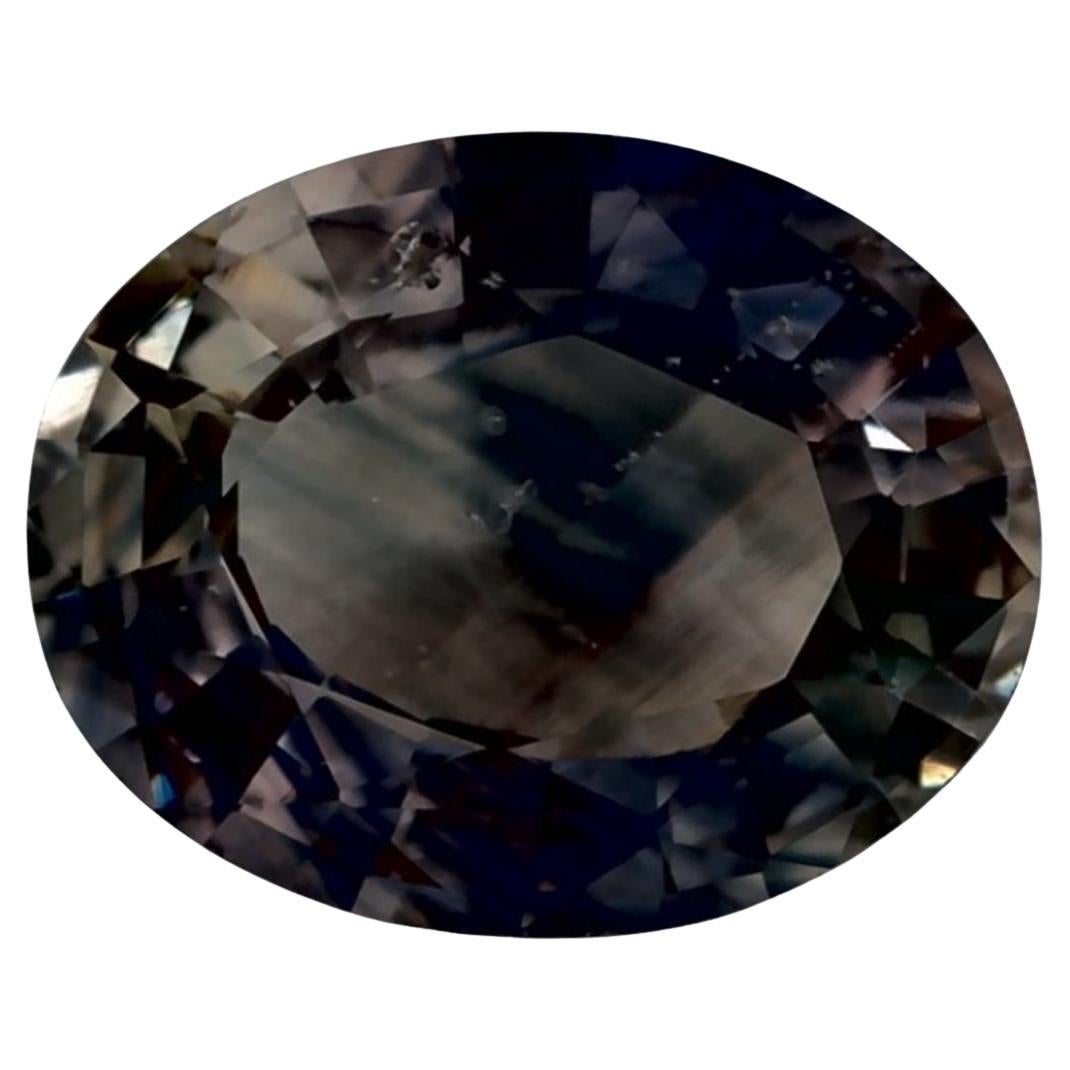 1.49 Ct Green Sapphire Oval Loose Gemstone