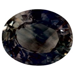 1.49 Ct Green Sapphire Oval Loose Gemstone