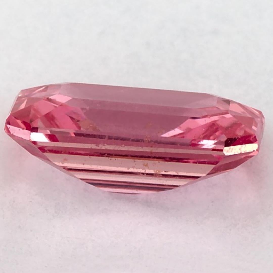 1.49 Ct Pink Sapphire Octagon Cut Loose Gemstone im Zustand „Neu“ im Angebot in Fort Lee, NJ