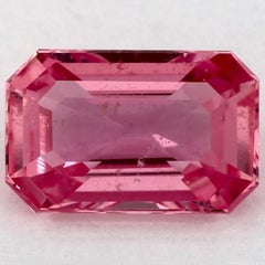 1.49 Ct Pink Sapphire Octagon Cut Loose Gemstone
