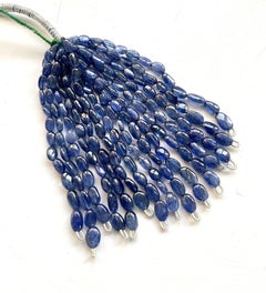 149.00 Carats Burmese No-Heat Blue Sapphire Tumbled Tassel Natural Gemstone