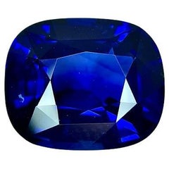 Saphir bleu de Ceylan 14,98 carats