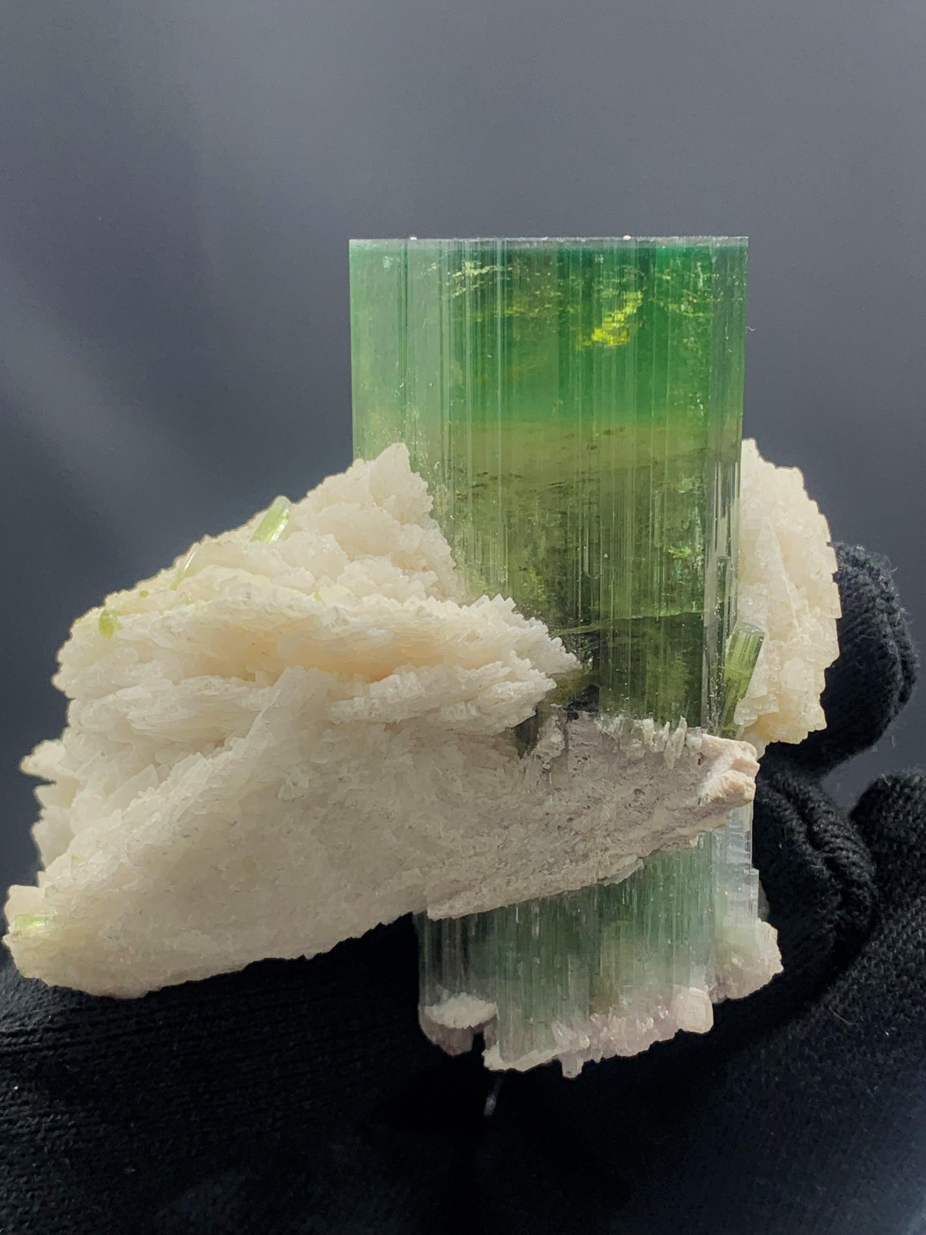 Other 149.99 Gam Magnificent Green Tourmaline Specimen from Afghanistan For Sale