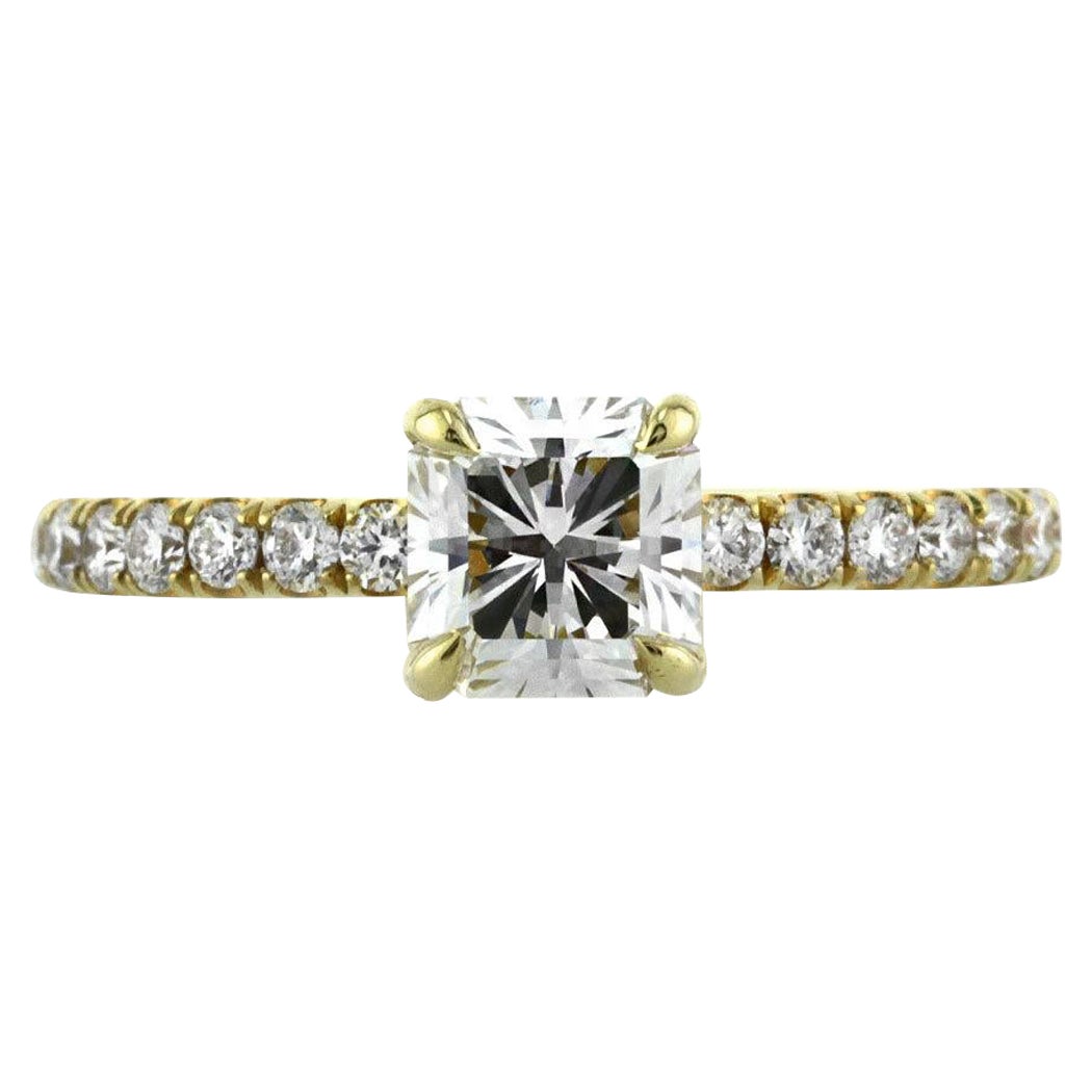 1.49ct Radiant Cut Diamond Engagement Ring
