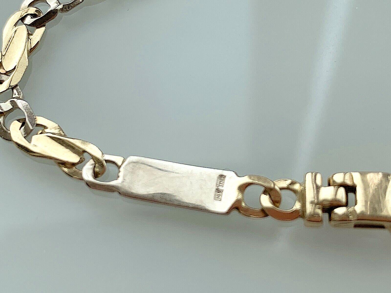 Bracelet d'orfèvrerie Atasay 14 carats 585 en vente 2
