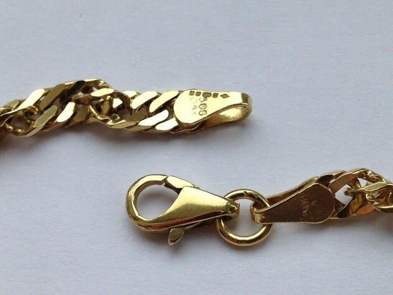14ct 585 Gold Bracelet For Sale at 1stDibs | 585 gold stamp, 585 bracelet